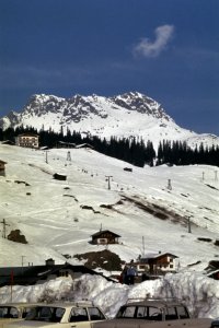 Sneeuwlandschap te Lech (Oostenrijk), Bestanddeelnr 254-8427