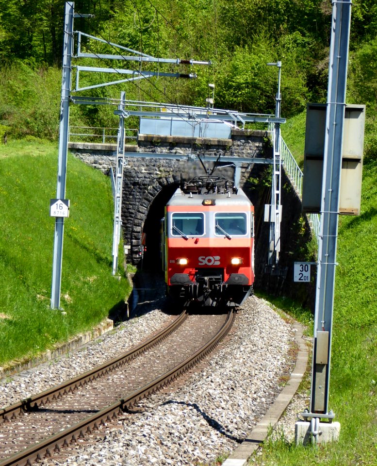 SOB Re 446 Rickentunnel
