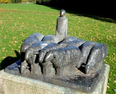 Soest kunstwerk herder met schaapjes