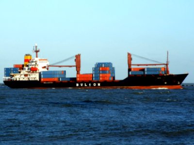 Sofia approaching Port of Rotterdam 14-Jan-2007