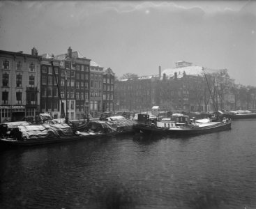 Sneeuwgezicht op de Amstel, Bestanddeelnr 902-5293