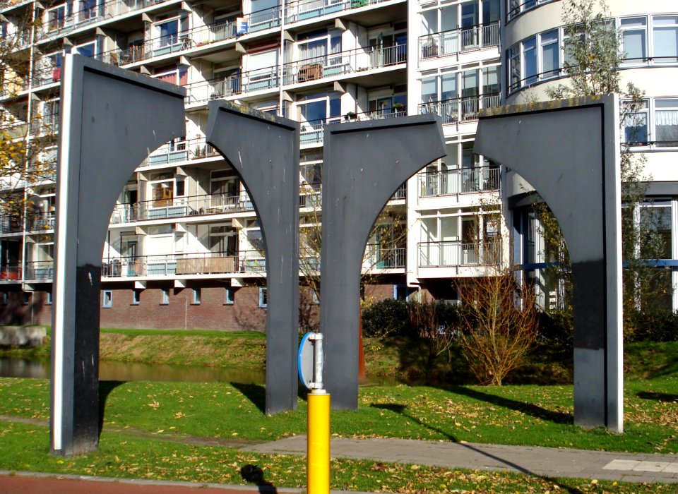 Soest kunstwerk poorten voor de koningsweg