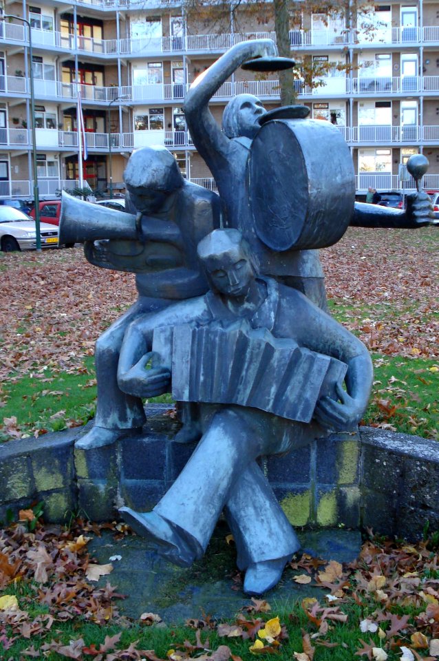 Soest kunstwerk drie muzikanten