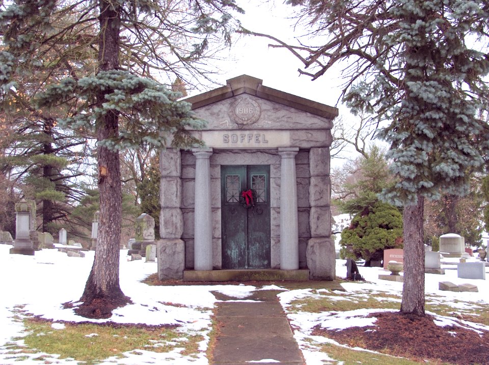 Soffel mausoleum, Mount Lebanon Cemetery, 2020-12-21