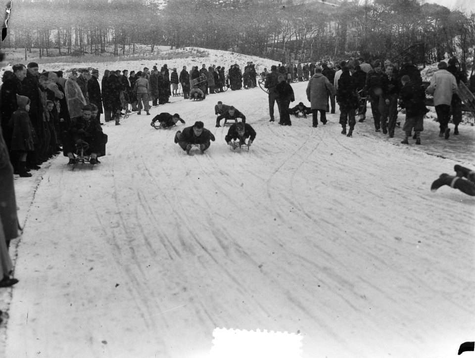 Sneeuwfeest op het Kopje van Bloemendaal, Bestanddeelnr 904-9480