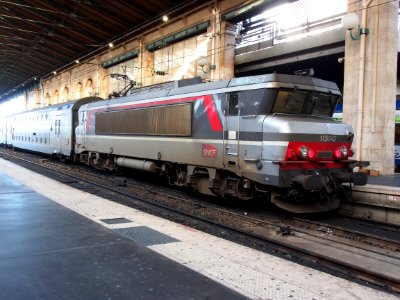 SNCF loc 115042 at Paris Gare du Nord