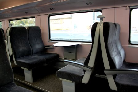 SNCB M6 Interieur 1e klasse onder 2