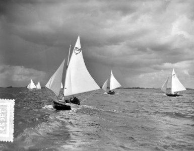 Sneek Nederlandse kampioenschappen Zeilen. 16 M2 klasse, Bestanddeelnr 907-9623