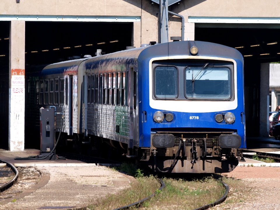SNCF 8778 at Dijon, France p1