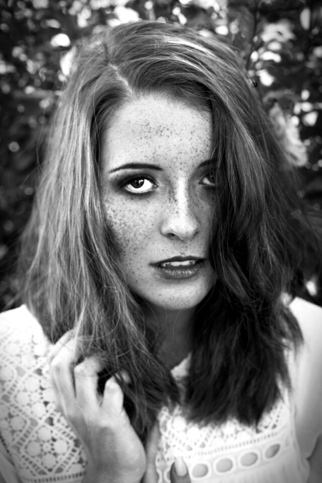 Black and white out feminine