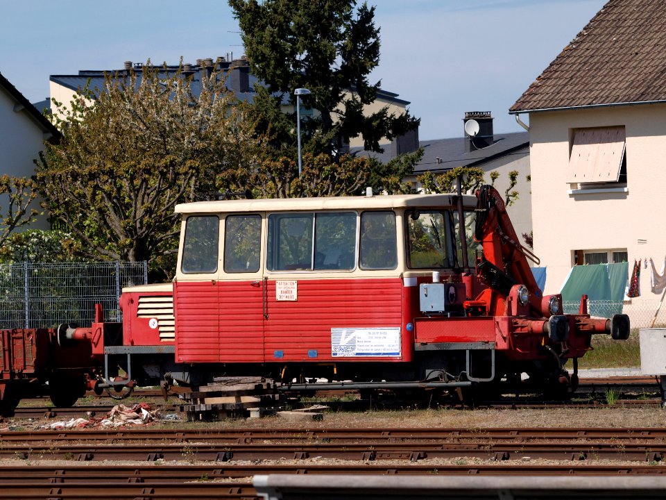 SNCF Equipement No 6092 at Gueret, France