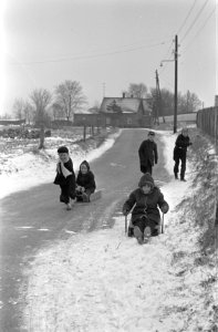 Sneeuw en ijspret in Friesland, Bestanddeelnr 910-8728