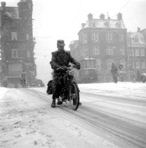 Sneeuw in Leidsestraat, Bestanddeelnr 909-3640
