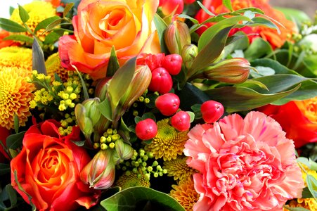 Flowers bouquet spring
