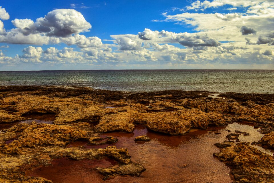 Sea landscape winter