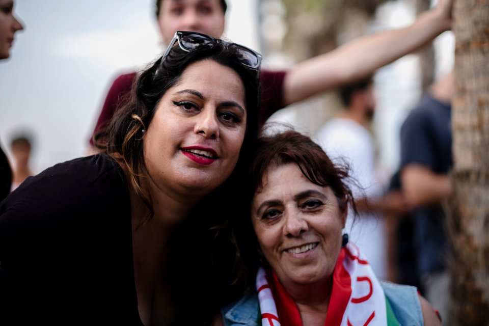 Solidarity protest for Rojava organized by Kurdish Jews on October 15th 2019 in Tel Aviv, Israel 36