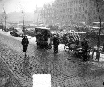 Sneeuwplaatje orgel en kolenschuiten Achtergracht, Bestanddeelnr 905-4308
