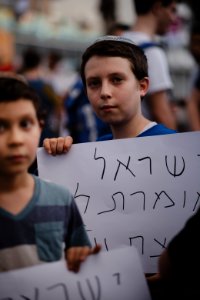 Solidarity protest for Rojava organized by Kurdish Jews on October 15th 2019 in Tel Aviv, Israel 41