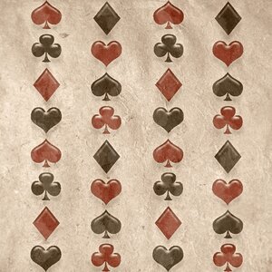 Clover diamonds black