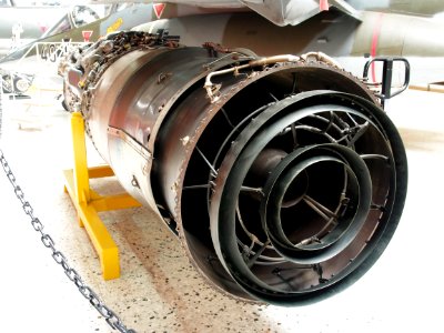 SNECMA Atar 9C (1960), used in Mirage IIIC at Flugausstellung Hermeskeil, pic2
