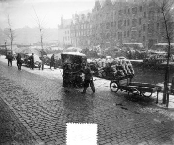 Sneeuwplaatje orgel en kolenschuiten Achtergracht, Bestanddeelnr 905-4310