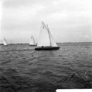 Sneekweek 1962, zeilers in aktie, Bestanddeelnr 914-2306