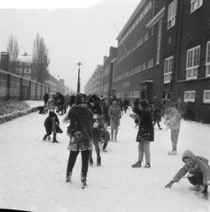 Sneeuw in Amsterdam, Bestanddeelnr 913-4754