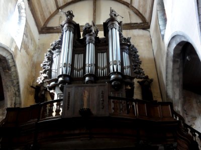 Solre-le-Château (Nord, Fr) église, l'orgue