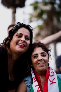 Solidarity protest for Rojava organized by Kurdish Jews on October 15th 2019 in Tel Aviv, Israel 37