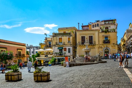 Piazza town square photo