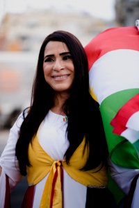 Solidarity protest for Rojava organized by Kurdish Jews on October 15th 2019 in Tel Aviv, Israel 15