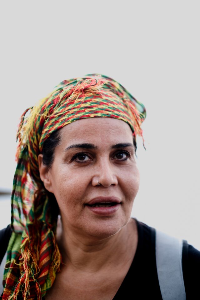 Solidarity protest for Rojava organized by Kurdish Jews on October 15th 2019 in Tel Aviv, Israel 18
