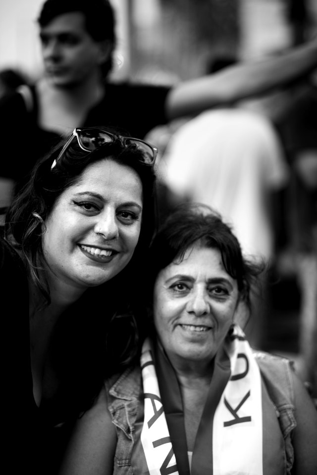 Solidarity protest for Rojava organized by Kurdish Jews on October 15th 2019 in Tel Aviv, Israel 39