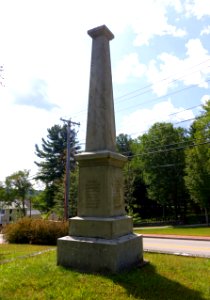 Soldier's Monument, erected 1871 - Sturbridge, Massachusetts - DSC05953