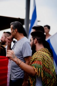 Solidarity protest for Rojava organized by Kurdish Jews on October 15th 2019 in Tel Aviv, Israel 21
