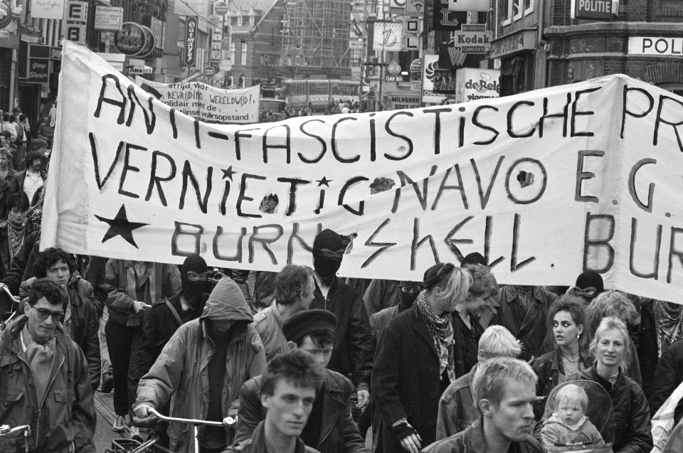 Solidariteitsdemonstratie voor Rara in Amsterdam, Bestanddeelnr 934-2341