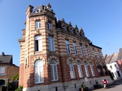 Solre-le-Château (Nord, Fr) le nouveau château