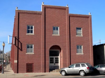 Sokol Hall (Crete, Nebraska) from S 1