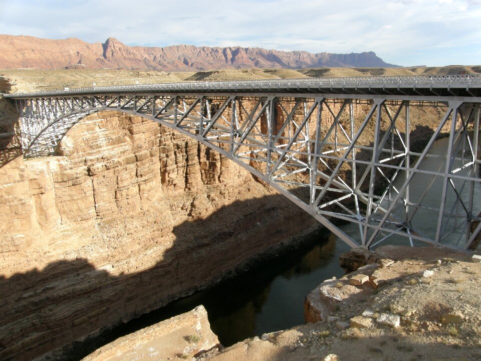Arch desert landmark