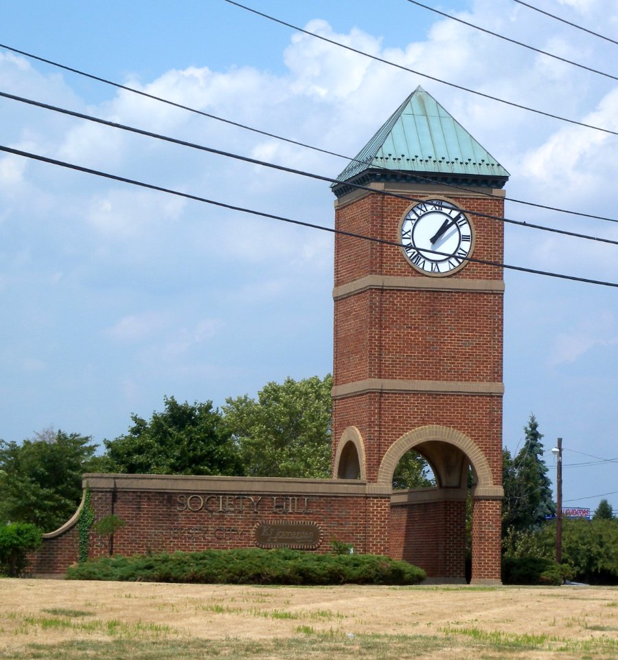 Society Hill clock tower jeh
