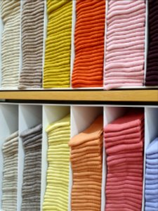 Sock colors at UNIQLO photo