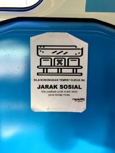 Social distancing train 2