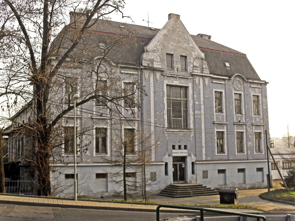 Sokol house in Teplice-Letna
