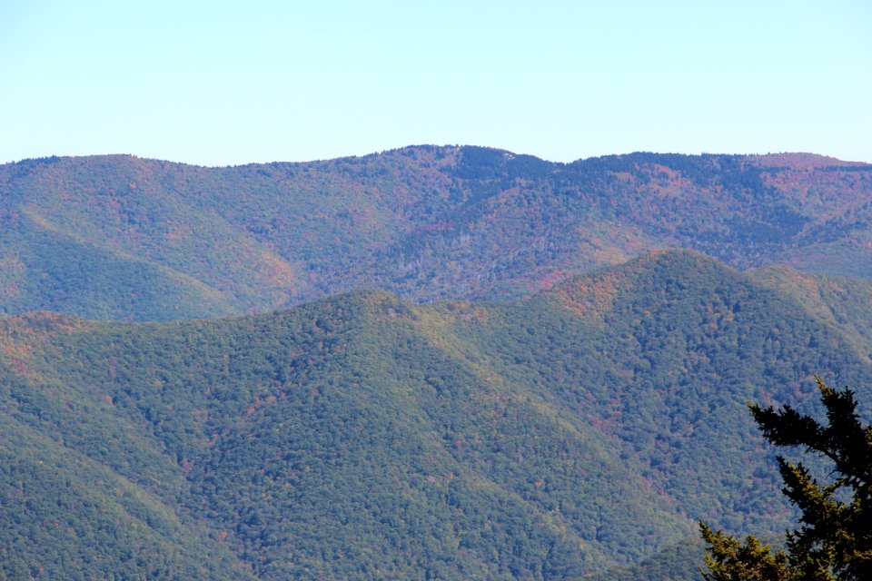 Shining Rock from Haywood-Jackson Overlook, October 2016