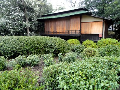 Shinden Rest House in tea fields - Korakuen (Okayama) - DSC01549