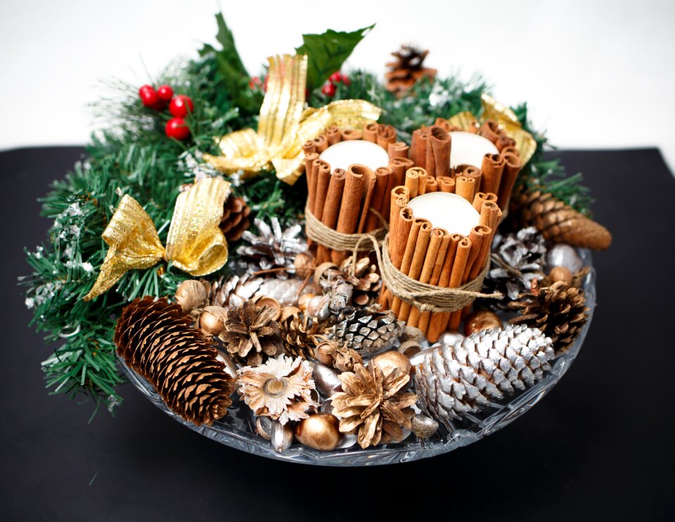 Candle pine cone spruce