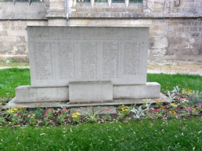 Soissons, mémorial accident tunnel de Vierzy