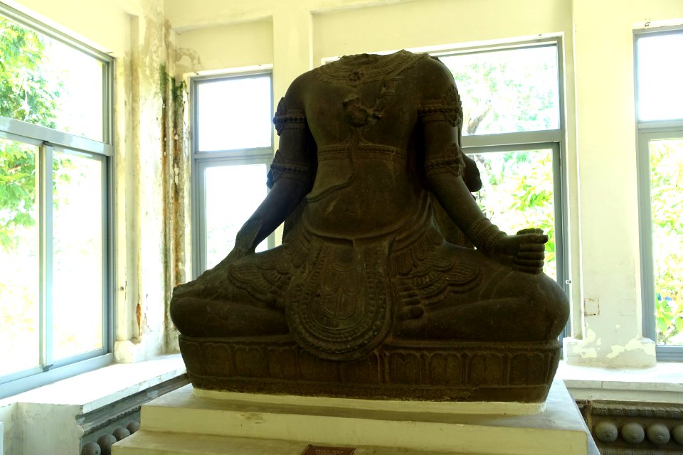 Shiva, Thap Mam, 13th-14th century, Binh Dinh - Museum of Cham Sculpture - Danang, Vietnam - DSC01378