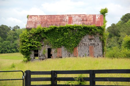 Shingle House, Franklin-Creighton Mine, Cherokee County, Georgia May 2017