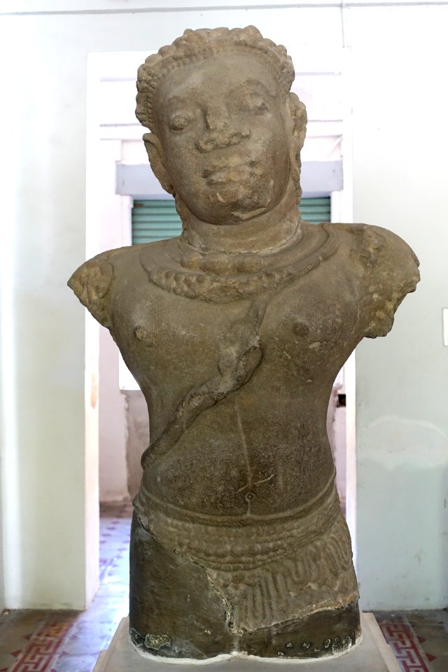 Shiva, Tra Kieu, 7th-8th century, Quang Nam - Museum of Cham Sculpture - Danang, Vietnam - DSC01625